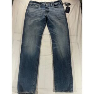 PRPS Goods & Co Jeans Mens 33x33 Le Sabre Slim Straight Light Indigo New